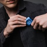 Teufel - Airy TWS Pro - Draadloze Koptelefoon - Blauw - ANC, Bluetooth 5.2, 32 uur speeltijd