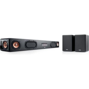 Teufel CINEBAR ULTIMA Surround 4.0-Set - Soundbar met 6 high performance drivers - Rearspeakers - Line in & optische digitale ingang - zwart