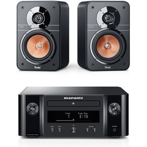 ULTIMA 20 + Marantz M-CR612, Zwart/Schwarz