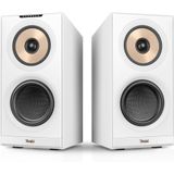Teufel - STEREO M 2 - Wifi/Bluetooth Boekenplankspeaker - Wit
