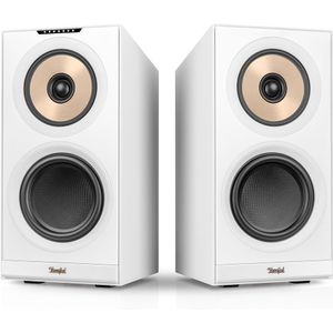 Teufel Stereo M 2 | Wifi Streaming Vloerluidsprekerpaar | GeÃ¯ntegreerde Versterker | 3-kanaals systeem | Wit