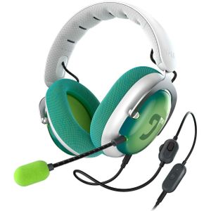 Teufel ZOLA | Gaming HD Headset | 7.1 Binaural Surround Sound | Krachtige Bas | Light Gray/Teal & Lime