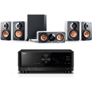 ULTIMA 20 SURROUND + Yamaha RX-V4A ""5.1-Set"", Wit