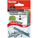 FISCHER Solufix 502689 Plafondlamp/ventilator