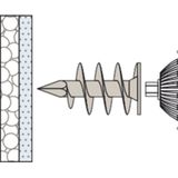 Fischer Isolatiemateriaalplug 50xmm (Per 4 stuks)