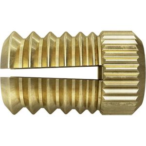 fischer Messingplug PA 4 - M6x13,5mm (Per 5 stuks)