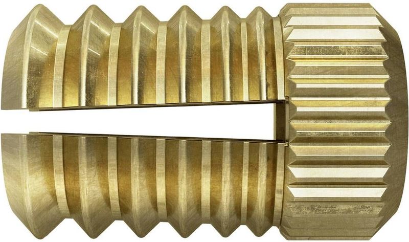 Fischer 503785 PA 4 M6/13,5 K NV Messingplug 13 mm 1 set(s)