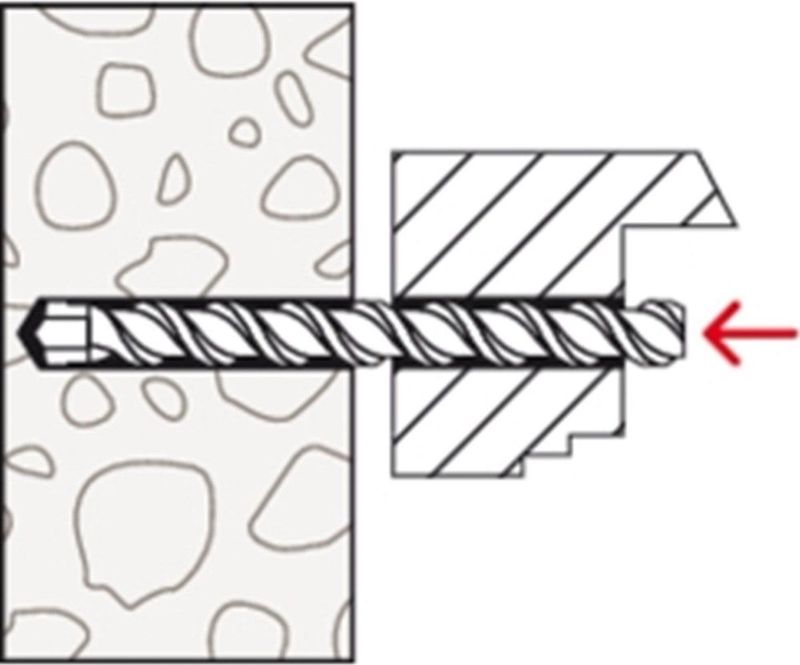 Fischer - FFSZ 7,5 x 62 T30 - Schroeven - 100 St
