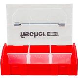 Fischer - FIXtainer - Gereedschapskoffer - Rood - Kunststof - Stapelbaar