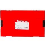 Fischer - FIXtainer - Gereedschapskoffer - Rood - Kunststof - Stapelbaar