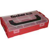 Fischer - FIXtainer - Gereedschapskoffer - Rood - Kunststof - Stapelbaar