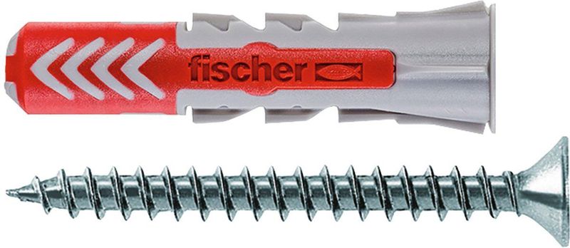 Fischer - Duopower Plug 5x25 - 50 Stuks - Universele Bevestiging