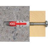 Wandpluggen en schroeven Fischer duopower Wandpluggen en schroeven 12 Stuks (6 x 30 mm)