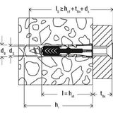 Inbusbouten Fischer DuoPower 535001 Studs 8 x 40 mm 4 Stuks