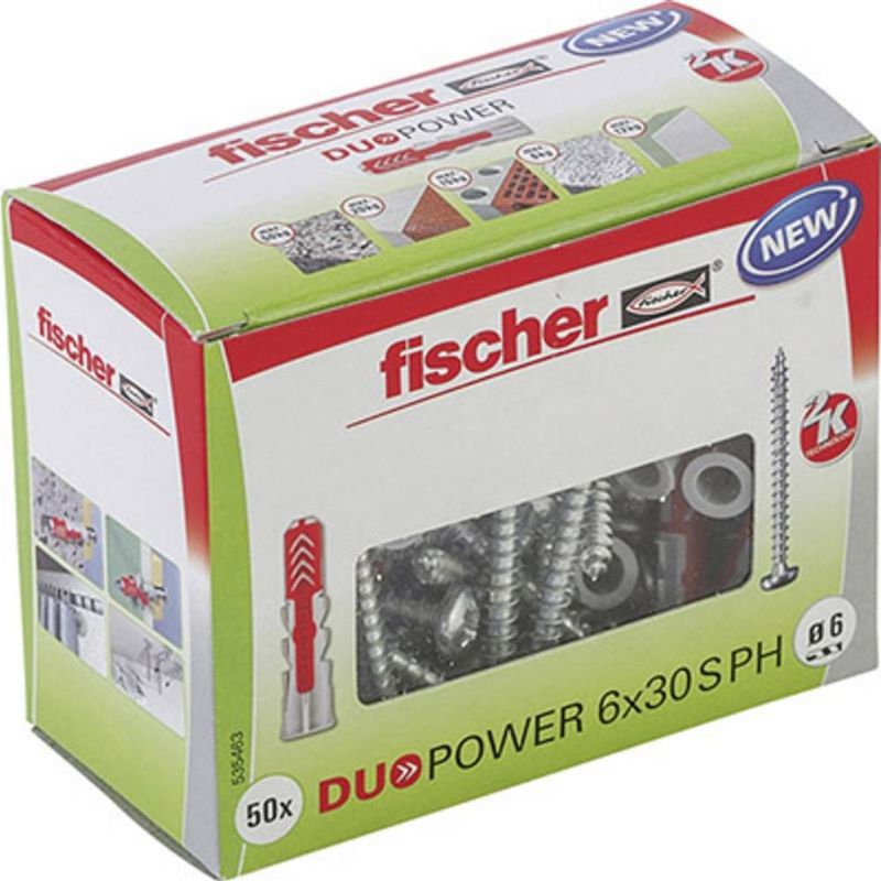 Plug - DUOPOWER - Universeel - Grijs - Nylon