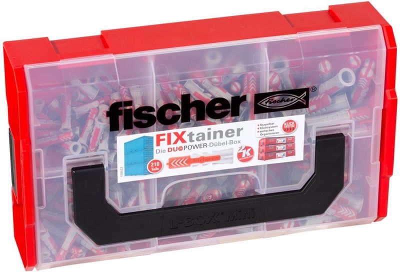 Fischer DuoPower Plugassortiment 535968 210 stuk(s)