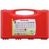 fischer Red-Box DuoPower universele pluggen met schroef - in handige box - 140 stuks