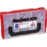 Fischer Assortimentsdoos - Fixtainer Pluggen en Schroeven set - Universeelpluggen DuoPower