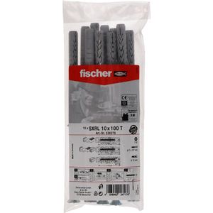 Fischer ZB SXR L 10x100 T B NV Kozijnpluggen - 50mm (10st)