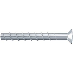 fischer UltraCut FBS II 10 x 120 65/55/35 verzonken kop, krachtige betonschroef (50 stuks), schroef voor binnen, verzonken schroef voor veilige bevestiging in beton en metselwerk