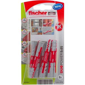 Fischer Nylon Plug Duopower 8x65 8st.