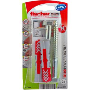 Fischer 537666 DuoPower 14 x 70 S K NV Deuvelset 70 mm 14 mm 1 set(s)