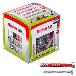 Fischer DUOPOWER 6x50 S PH LD 2-componenten plug 50 mm 6 mm 538260 50 stuk(s)