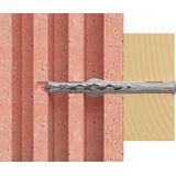 fischer SXRL 8 x 100 T Constructie/kozijnpluggen - T30 - verzonken schroef - verzinkt staal (50st)