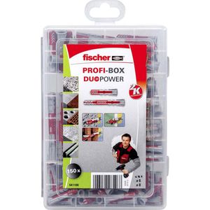 Fischer PROFI-Box Duopower pluggen 150-delig
