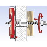 Fischer DUOTEC 12 S PH M LD Hollewandplug 542591 10 Stuk(s)