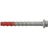 Fischer - UltraCut FBS II - Betonschroef - Rood - 20 Stuks