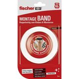 Fischer Fischer Deutschl. 545955 Dubbelzijdige montagetape (l x b) 3 m x 19 mm 1 stuk(s)