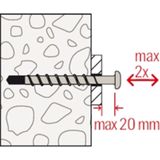 fischer - FBS II 6x40 LP Betonschroef - Bolkop Ø 17,5mm - T30 (100st)