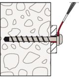 Fischer - UltraCut FBS II 6x40/5 - Betonschroef - Verzonken Kop - Galvanisch Verzinkt - 100 Stuks