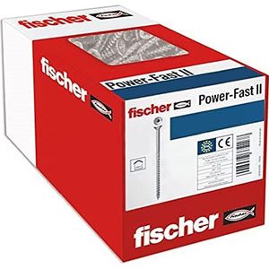 Fischer - Power-Fast II - Spaanplaatschroef - Blauw - Milieuvriendelijk