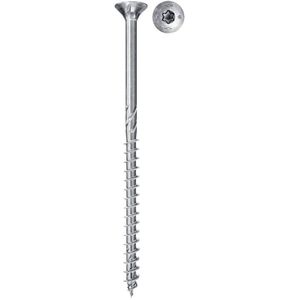 Fischer 670205 Spaanplaatschroef Power-Fast II - PZ2 - 4.0 X 45mm - Verzonken Kop - Voldraad - Verzinkt (200st)