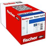 fischer - PowerFast II - Schroef - Witte Zinklaag - Milieuvriendelijk
