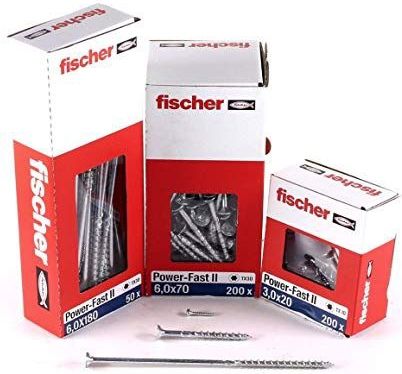 Power-Fast ii 6,0x280 sk blvz tg tx 25 25 Stk - Fischer