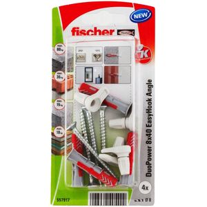 Schroeven - EasyHook - Kunststof - Geschikt voor Beton en Baksteen