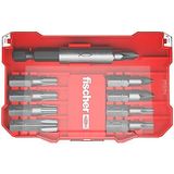 fischer - Professionele Bitset - 10 Delen - Compact - Robuust
