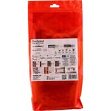 fischer - DuoXpand - Universele Pluggen - 10 x 160 mm - 10 Stuks - Voor Poreuze Bouwmaterialen