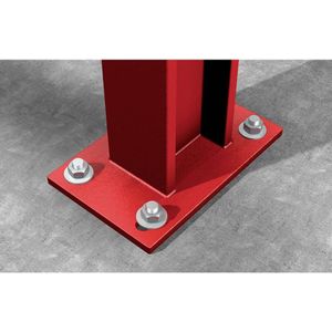 fischer 564652 boutenanker met grote schijf Plus 12/80 gvz, zware anker met hoog draagvermogen, ankerbouten voor bevestigingen van houten constructies, Seismik-& ETA-goedkeuring FAZ II, zilver