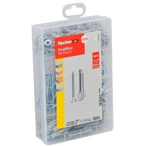 Assortimentsdoos met schroeven | Fischer ProfiBox | 160 stuks