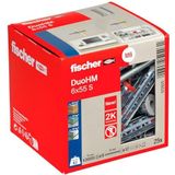 Fischer Hollewandplug DuoHM 6x55 S PH TX 25 Stuk