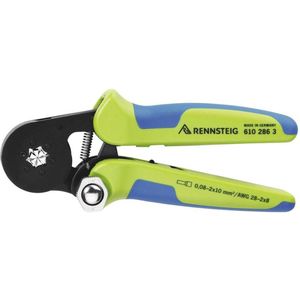 Rennsteig Werkzeuge 610 286 3 Krimptang Adereindhulzen 0.08 tot 10 mm²