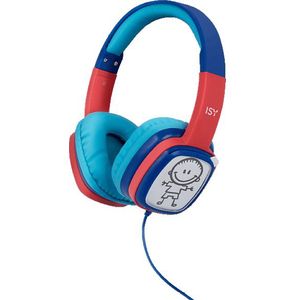 ISY - Ihp-1001 - Koptelefoon - Blauw - Bedraad - On-ear