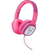 ISY Hoofdtelefoon Voor Kinderen + Tekenkaartjes Roze (ihp-1001-pk)