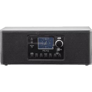 Peaq - PDR 270 - Radio - Zwart - Houten Behuizing - Bluetooth