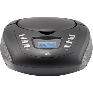 OK. - ORC 230 - DAB-radio - Zwart - Draagbaar met Bluetooth en CD