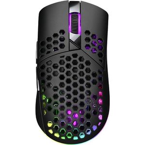 ISY Igm 5000-bk Ultralight Wireless Rgb Gaming Mouse Zwart